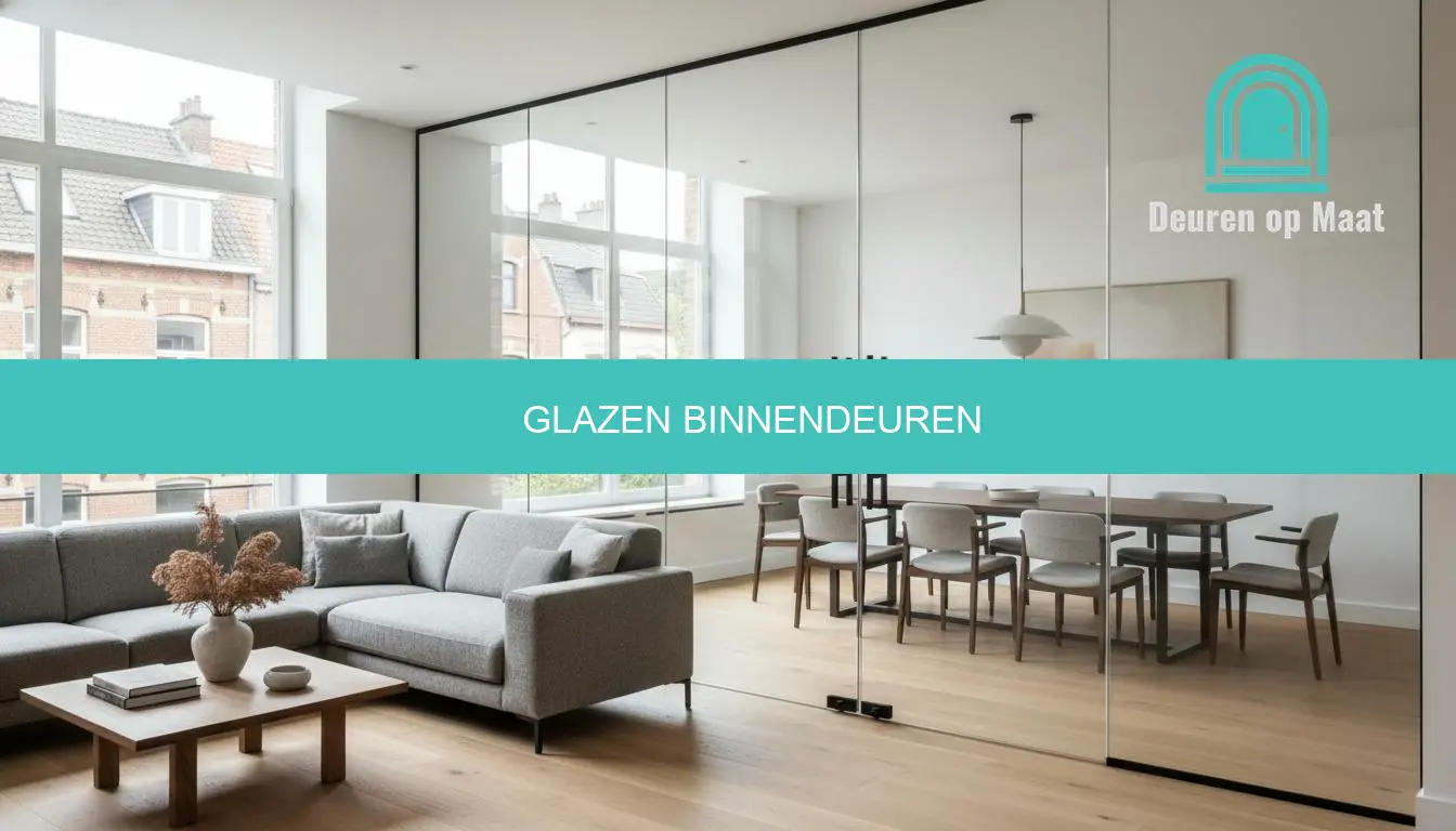 Glazen binnendeuren op maat online bestellen